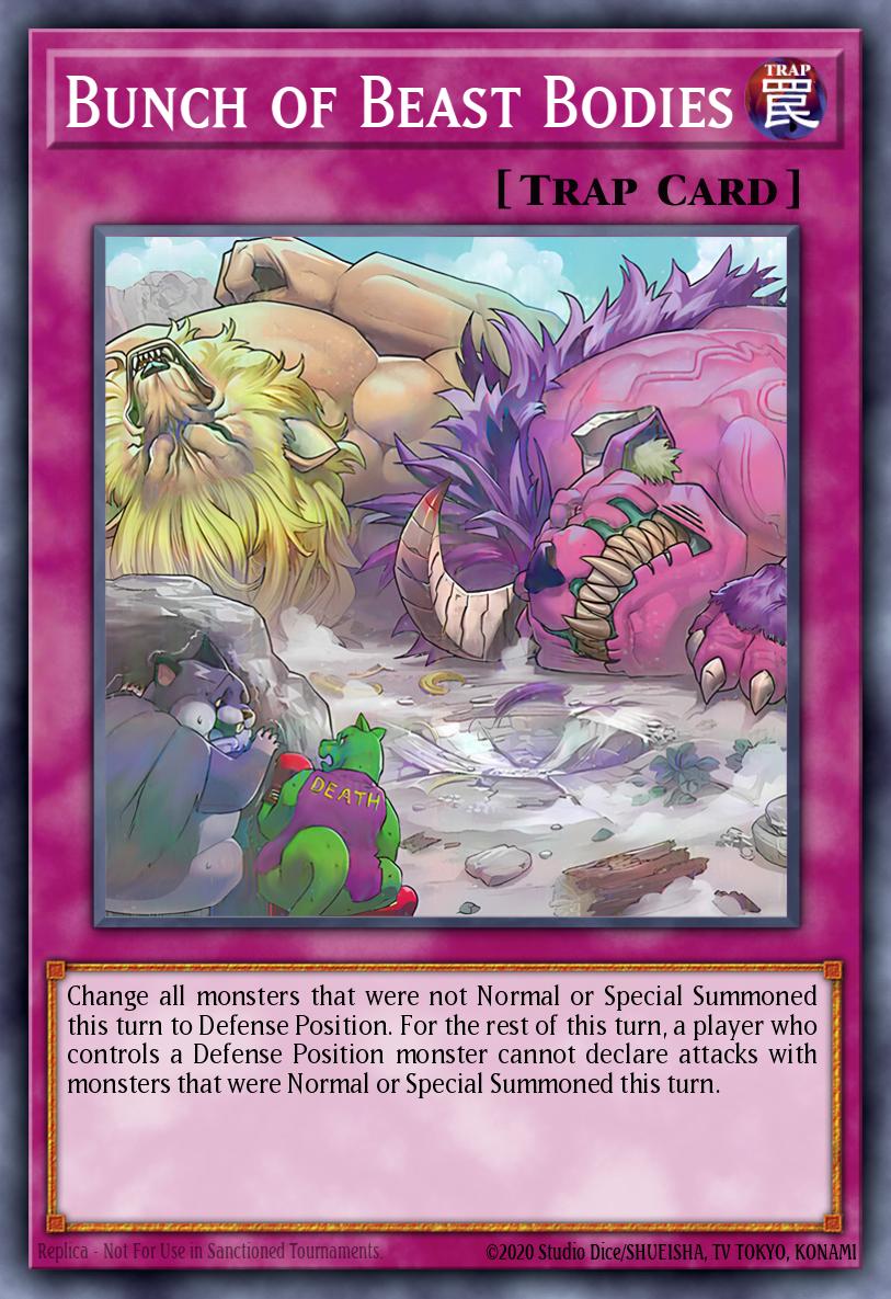 Slika karte: Bunch of Beast Bodies