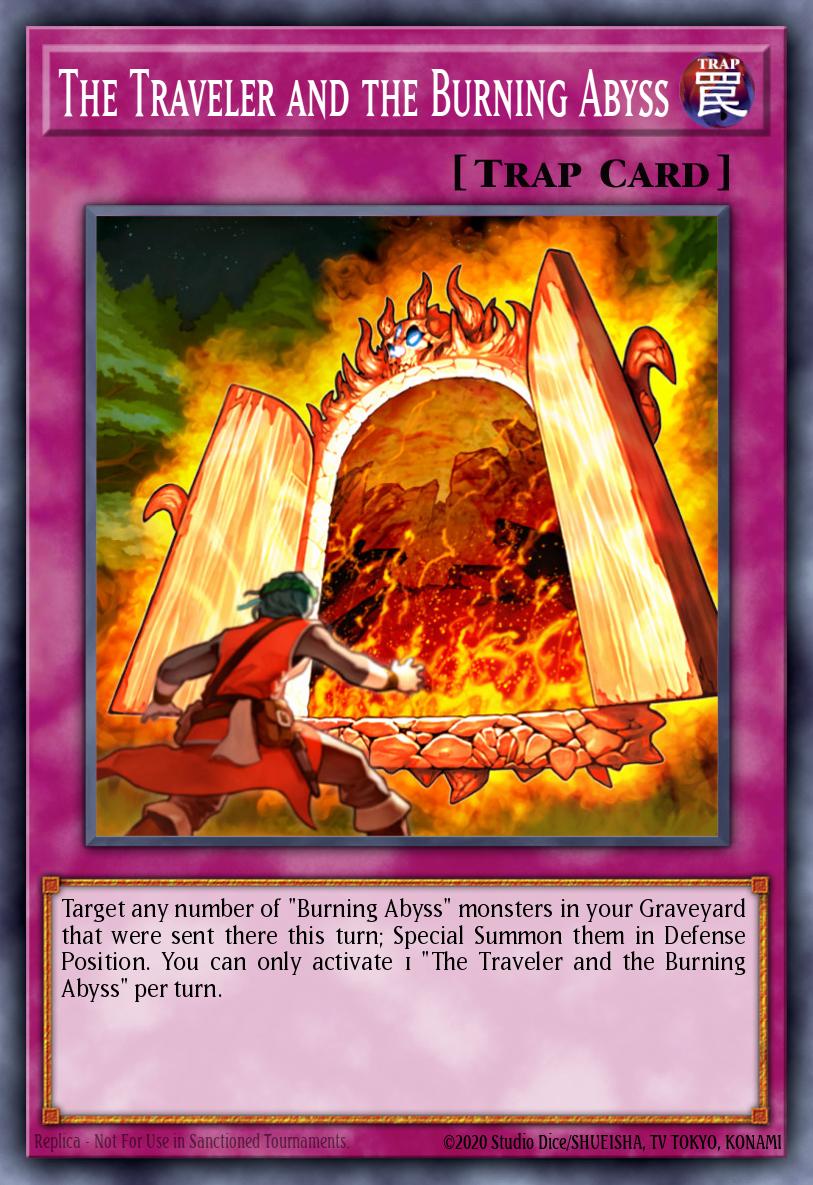 Slika karte: The Traveler and the Burning Abyss