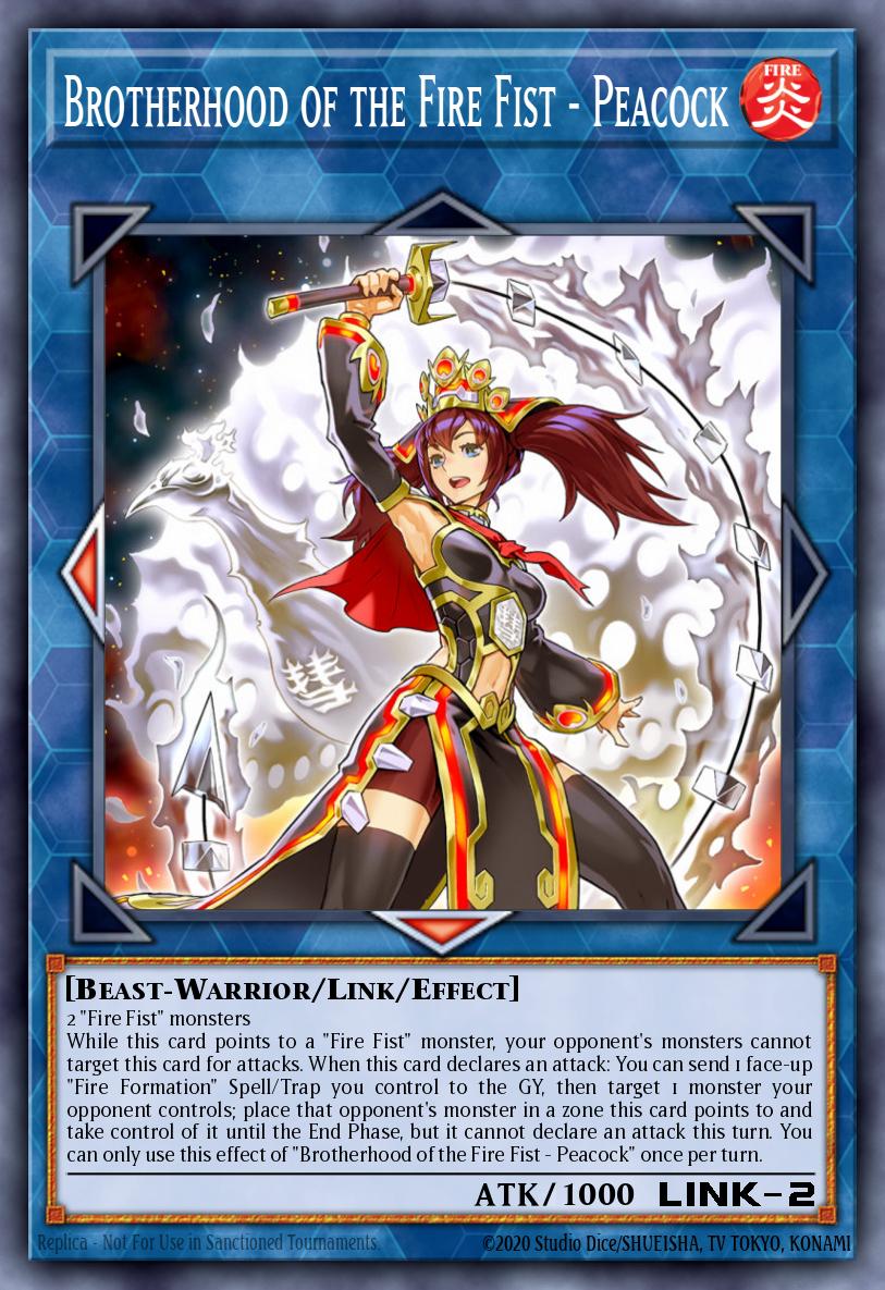 Slika karte: Brotherhood of the Fire Fist - Peacock