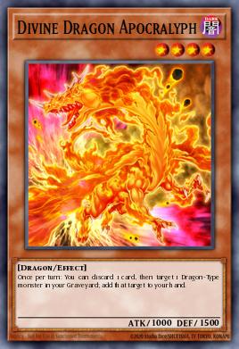 A single card from the set named: Divine Dragon Apocralyph