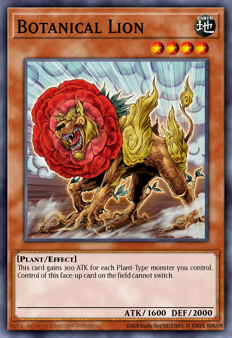 Slika karte: Botanical Lion