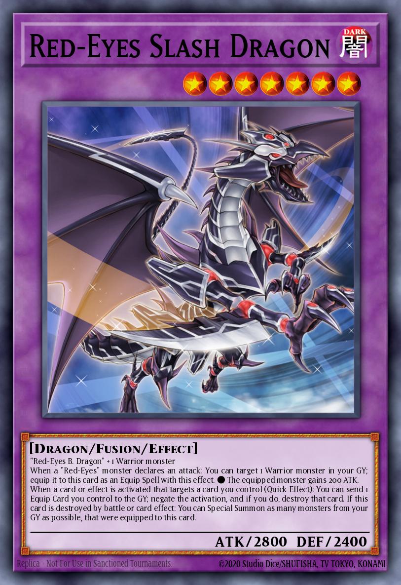 Slika karte: Red-Eyes Slash Dragon