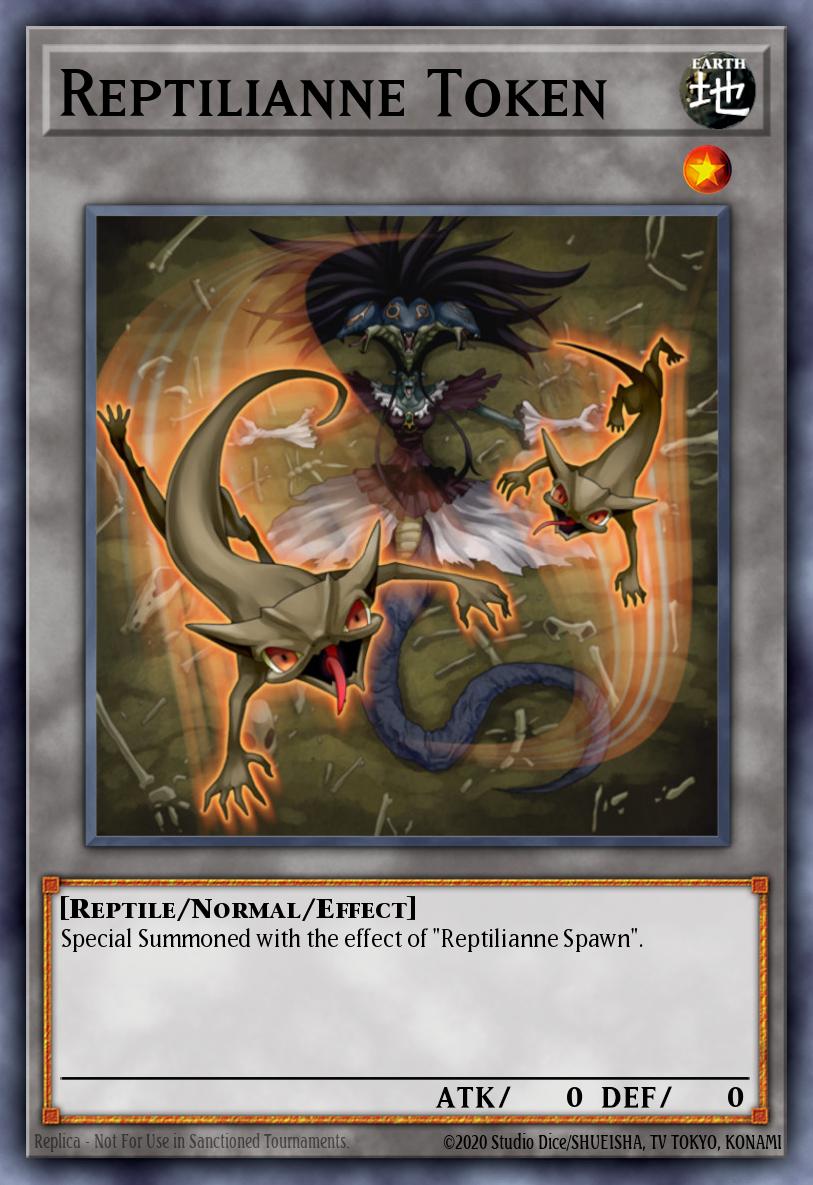 Slika karte: Reptilianne Token