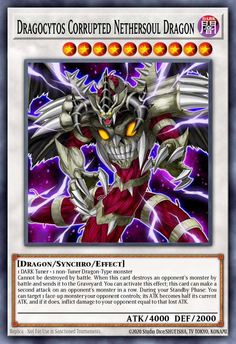 Card image of: Dragocytos Corrupted Nethersoul Dragon