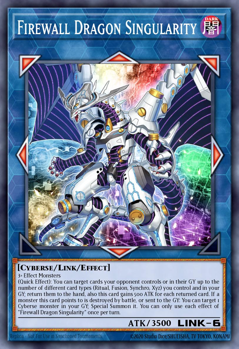 Card image of: Firewall Dragon Singularity