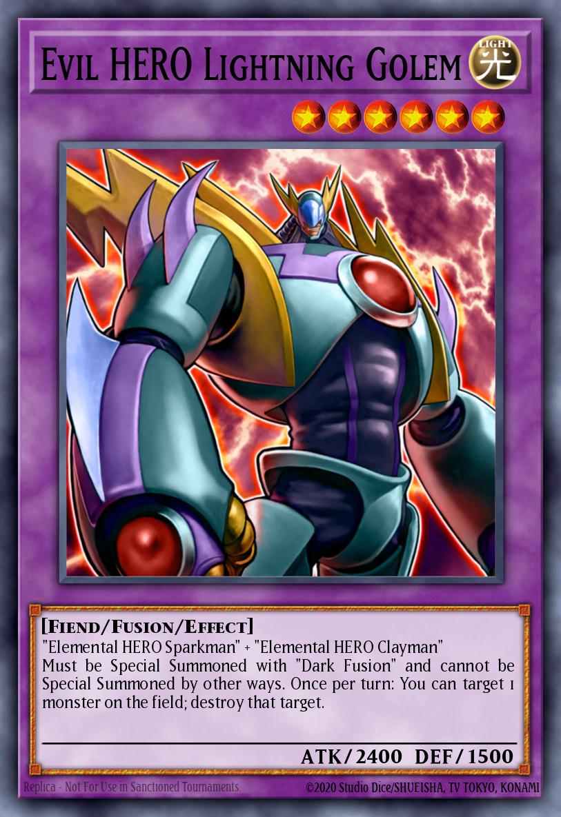 Slika karte: Evil HERO Lightning Golem
