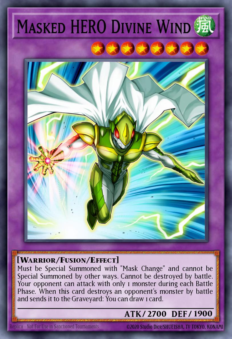 Slika karte: Masked HERO Divine Wind