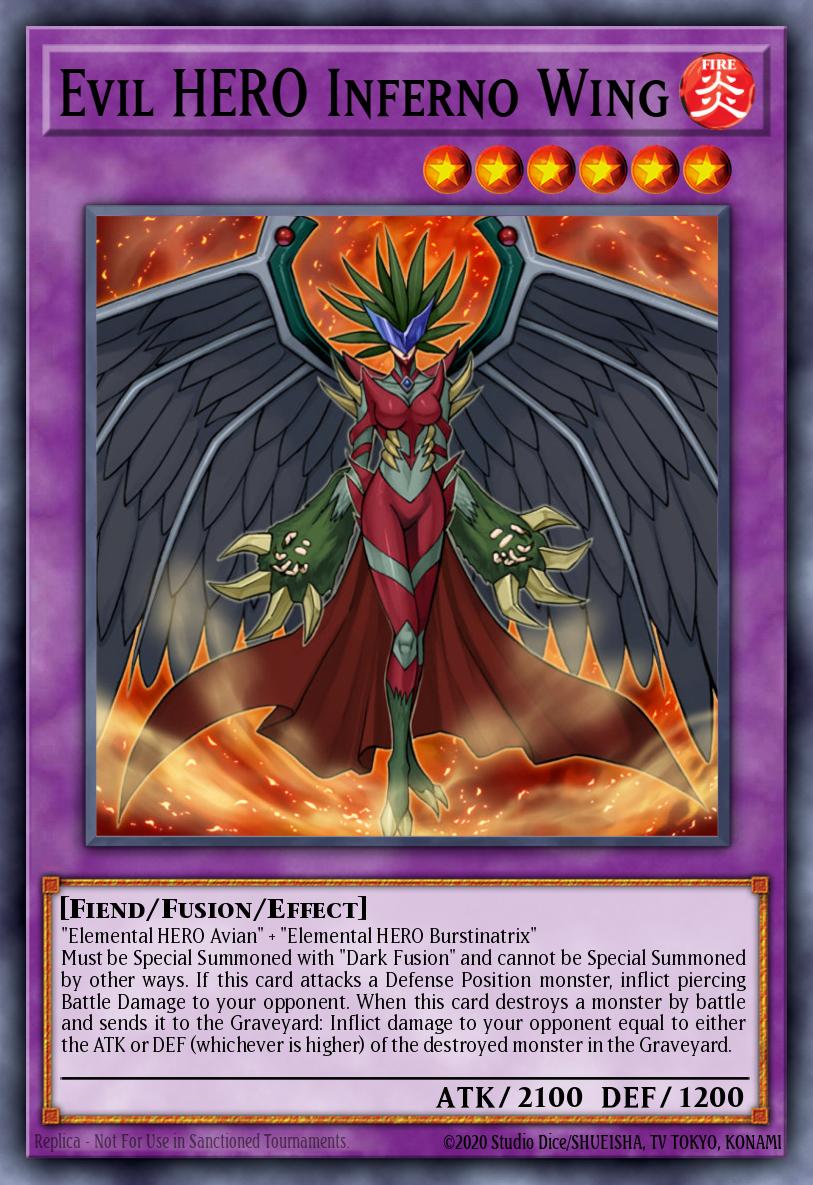 Slika karte: Evil HERO Inferno Wing