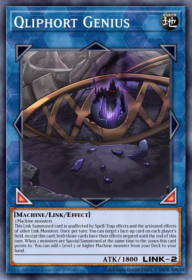 Card image of: Qliphort Genius