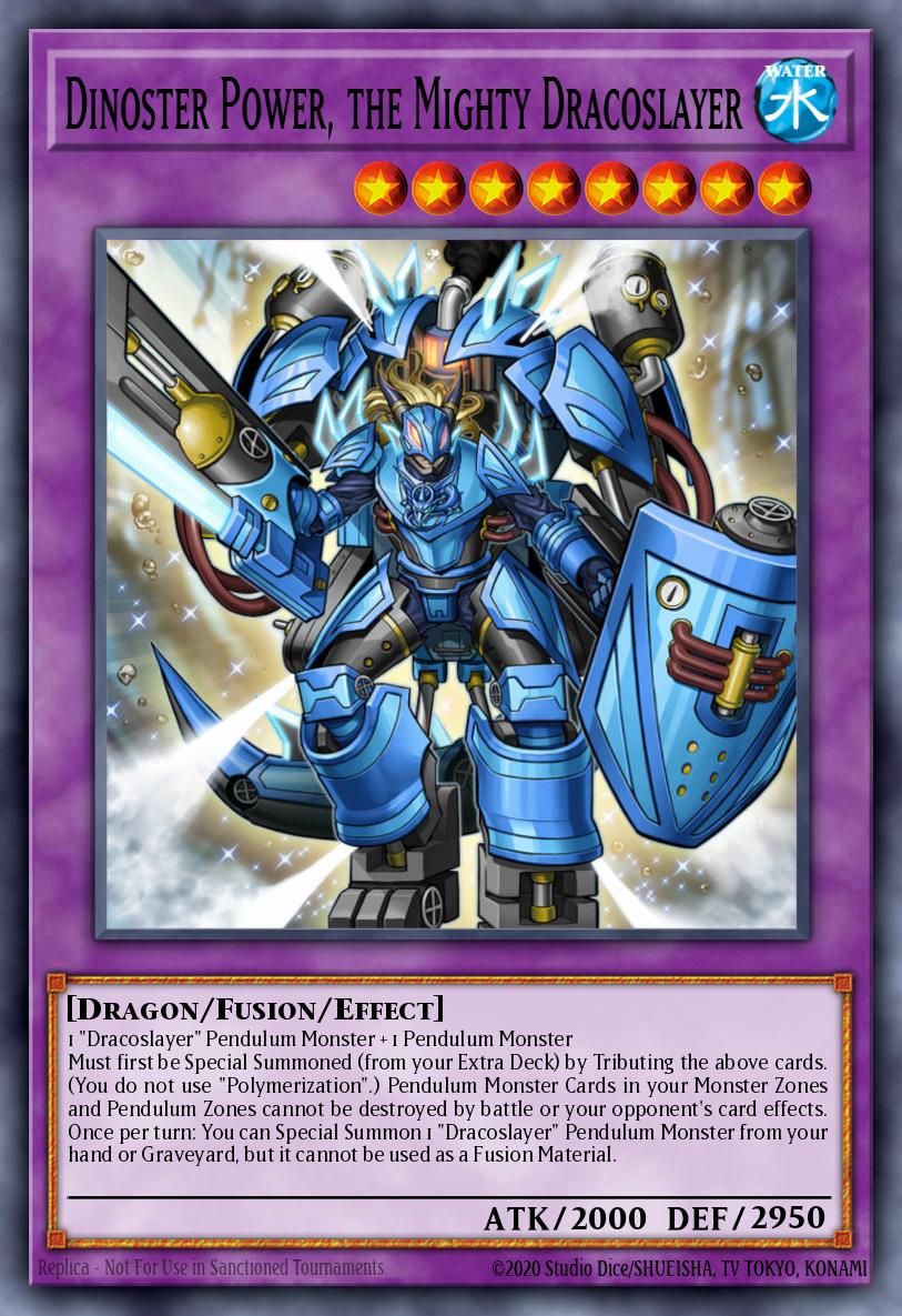 Card image of: Dinoster Power, the Mighty Dracoslayer