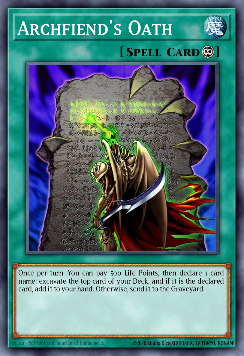 Slika karte: Archfiend's Oath