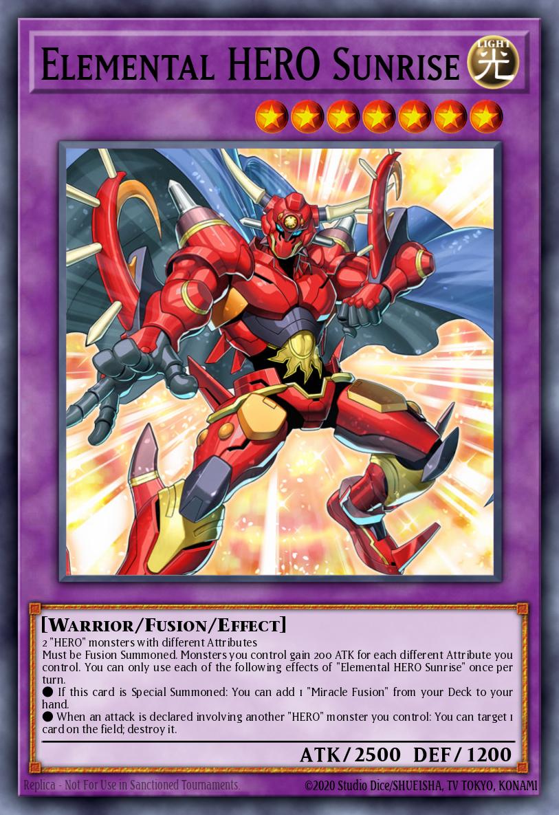 Slika karte: Elemental HERO Sunrise