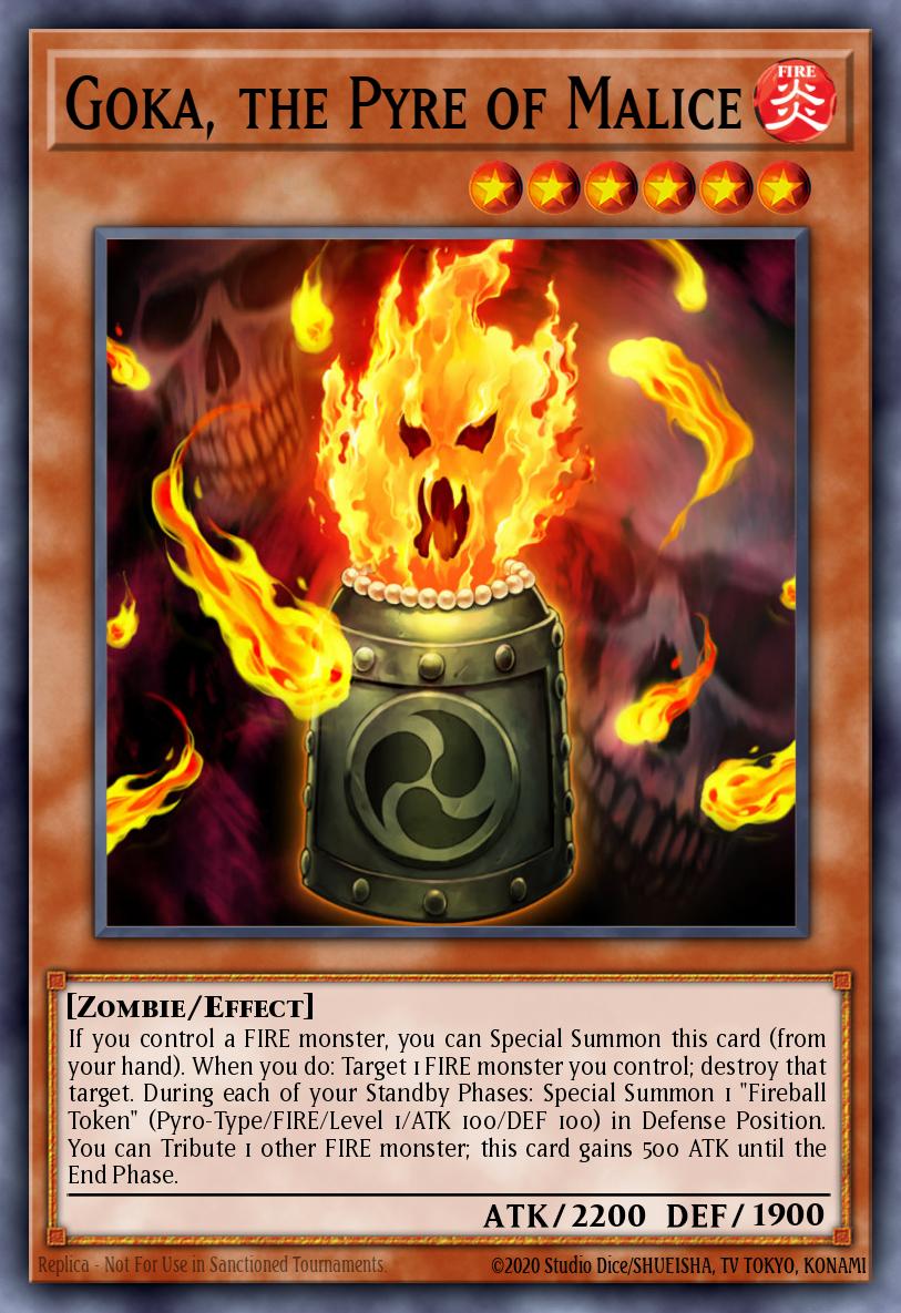 Slika karte: Goka, the Pyre of Malice