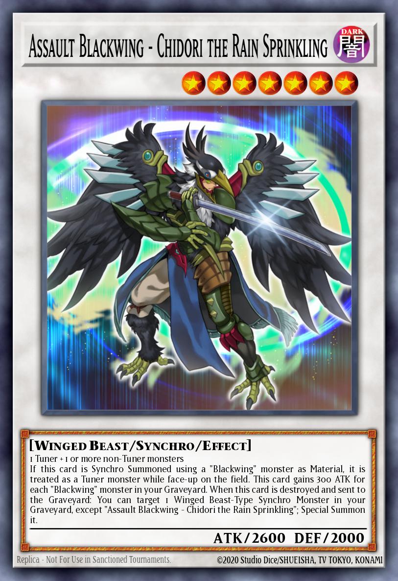 Slika karte: Assault Blackwing - Chidori the Rain Sprinkling