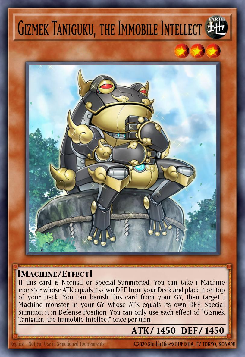Card image of: Gizmek Taniguku, the Immobile Intellect