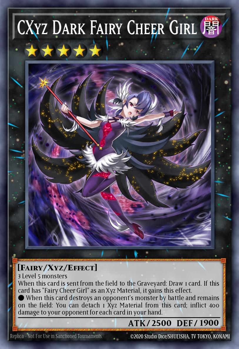 Slika karte: CXyz Dark Fairy Cheer Girl