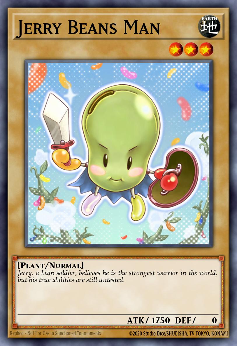 Card image of: Jerry Beans Man