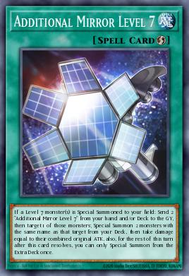A single card from the set named: Additional Mirror Level 7