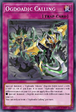 A single card from the set named: Ogdoadic Calling