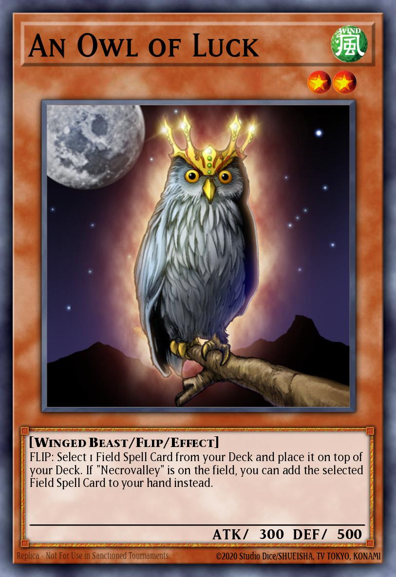 Slika karte: An Owl of Luck