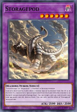 A single card from the set named: Storagepod