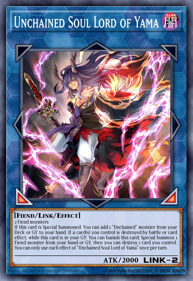 Card image of: Unchained Soul Lord of Yama