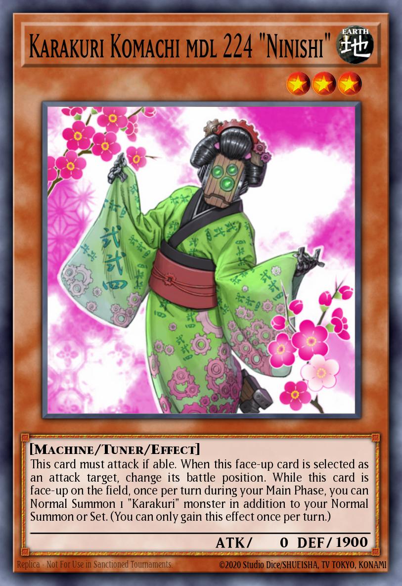 Slika karte: Karakuri Komachi mdl 224 "Ninishi"