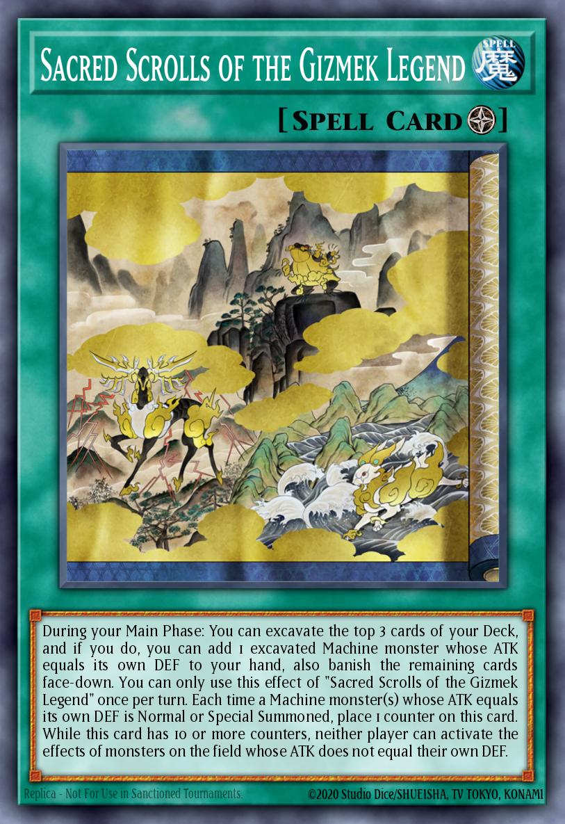 Slika karte: Sacred Scrolls of the Gizmek Legend