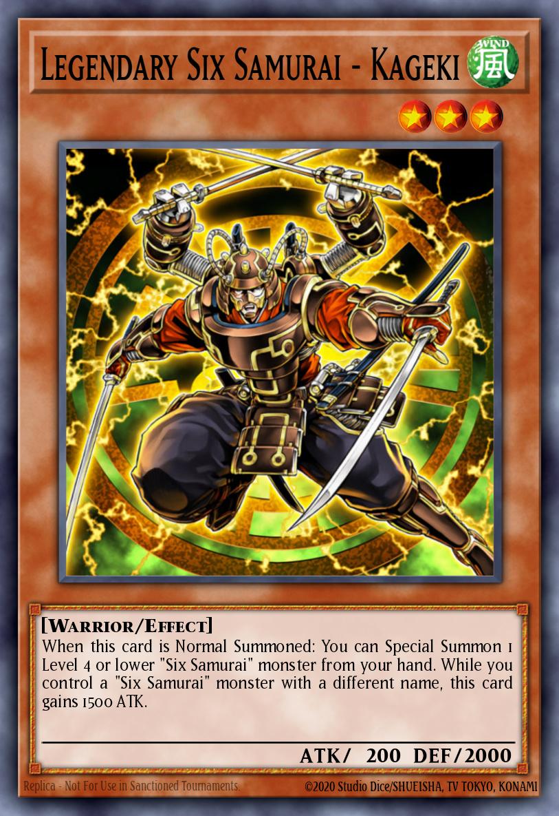 Slika karte: Legendary Six Samurai - Kageki