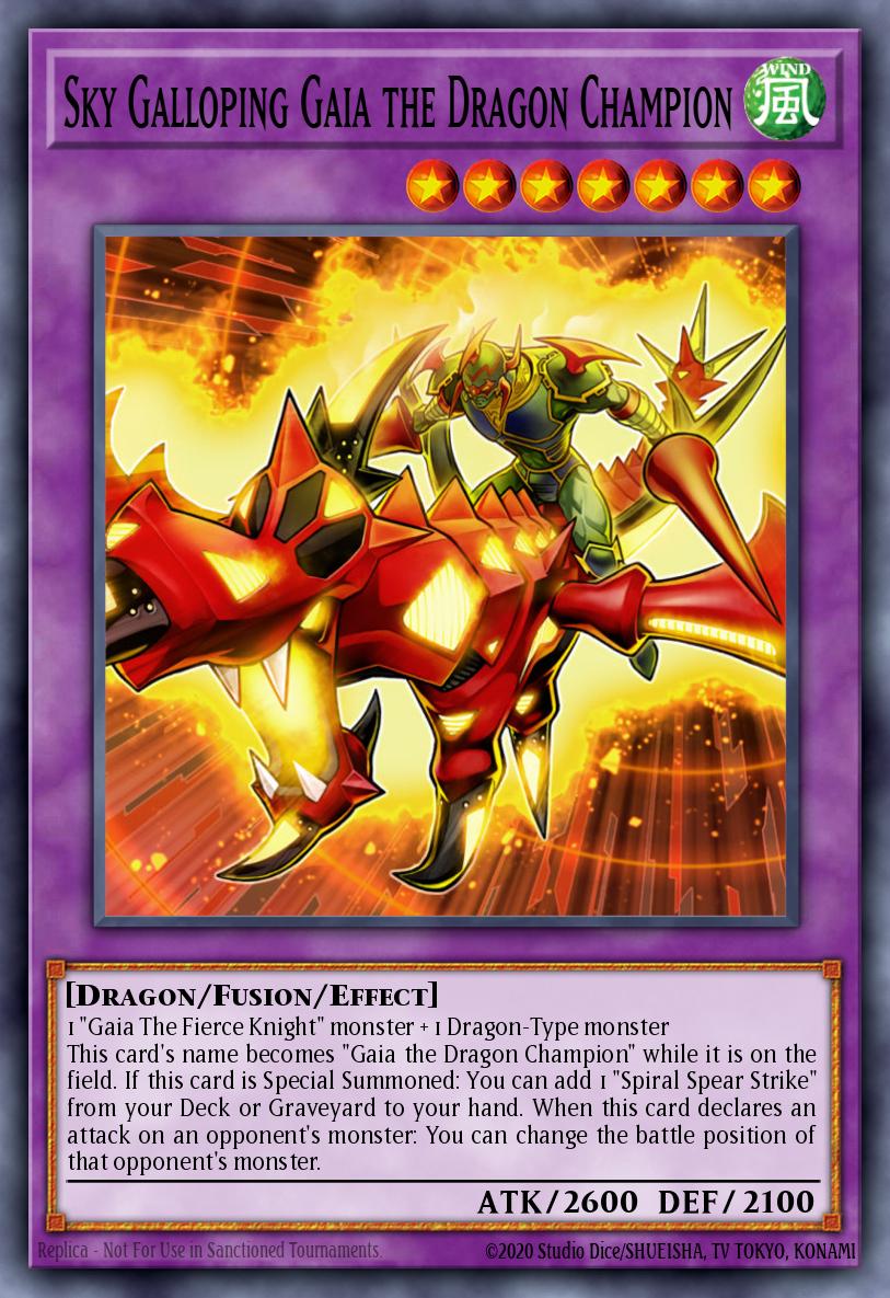 Slika karte: Sky Galloping Gaia the Dragon Champion