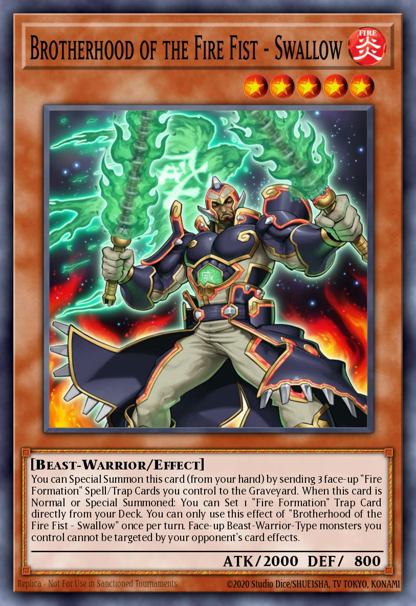 Slika karte: Brotherhood of the Fire Fist - Swallow