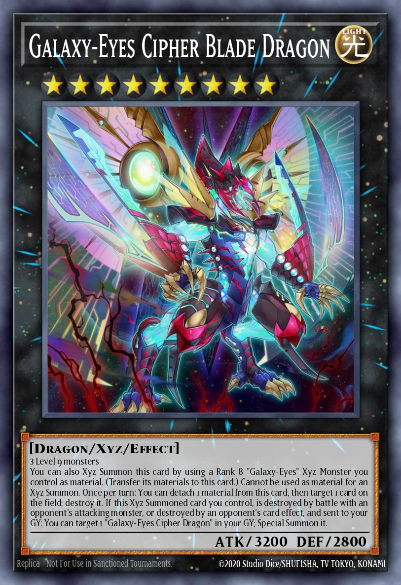 Slika karte: Galaxy-Eyes Cipher Blade Dragon
