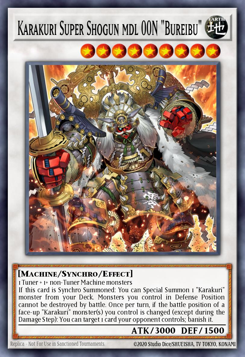 Slika karte: Karakuri Super Shogun mdl 00N "Bureibu"
