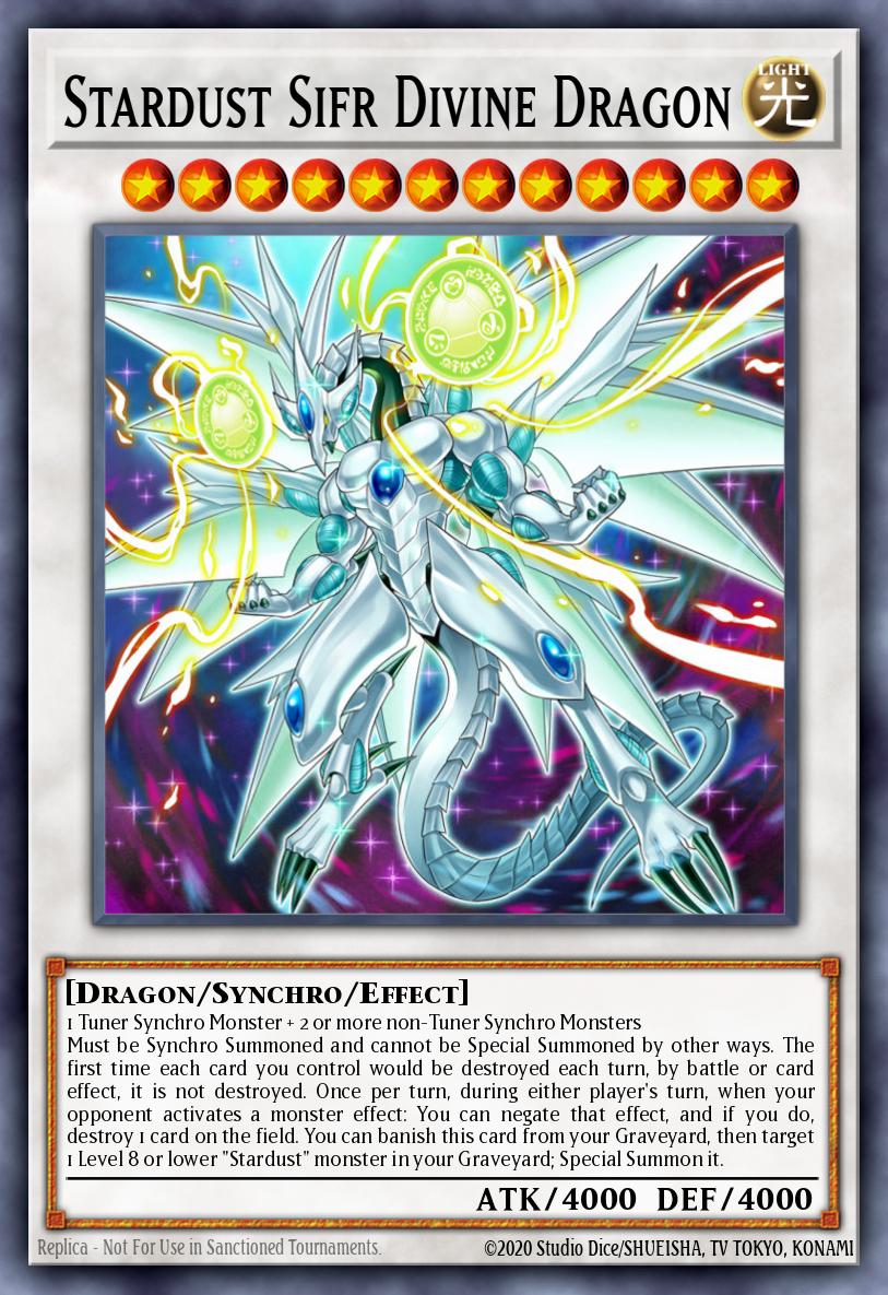 Slika karte: Stardust Sifr Divine Dragon