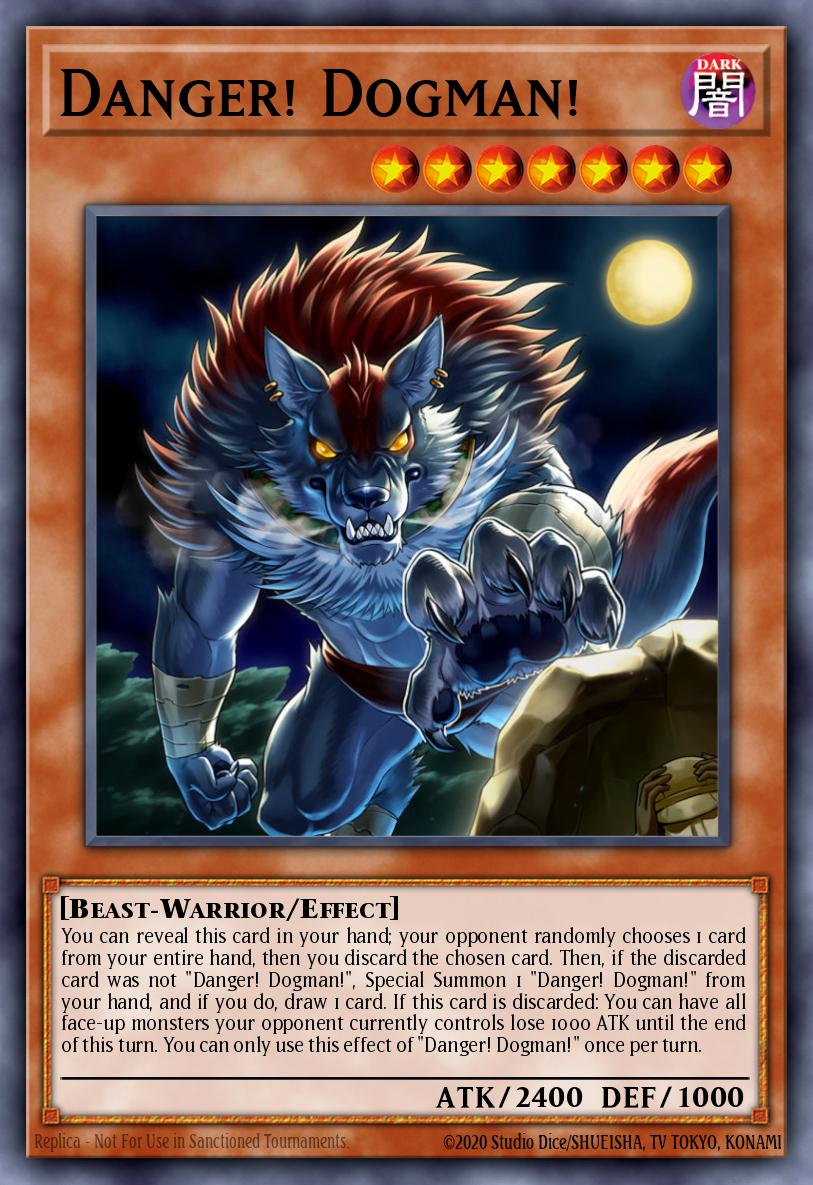 Slika karte: Danger! Dogman!