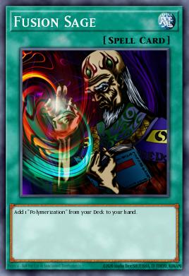 A single card from the set named: Fusion Sage