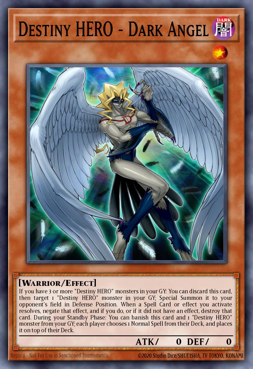 Card image of: Destiny HERO - Dark Angel