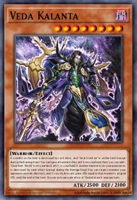 A single card from the set named: Veda Kalanta