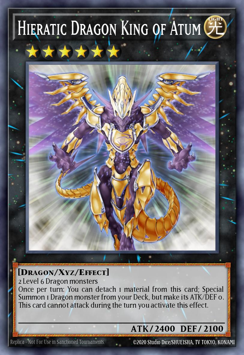 Slika karte: Hieratic Dragon King of Atum