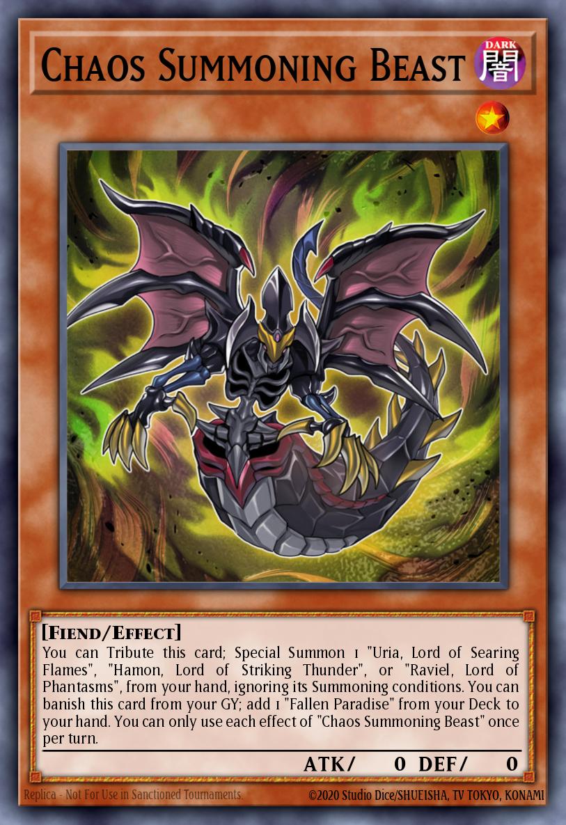 Slika karte: Chaos Summoning Beast