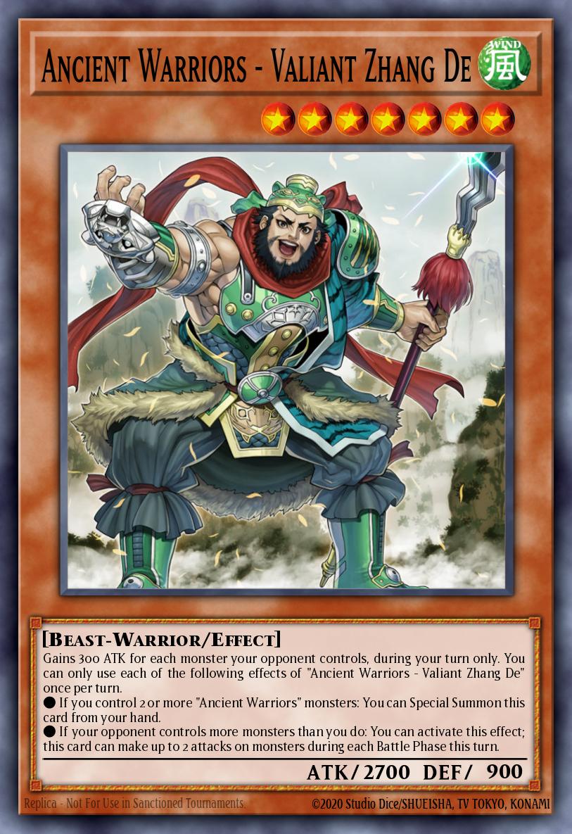 Slika karte: Ancient Warriors - Valiant Zhang De