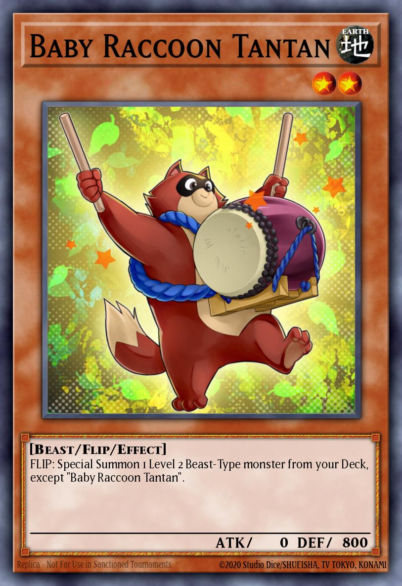 Slika karte: Baby Raccoon Tantan