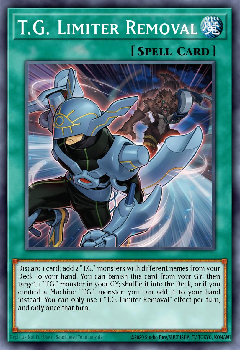Slika karte: T.G. Limiter Removal
