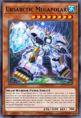 A single card from the set named: Ursarctic Megapolar