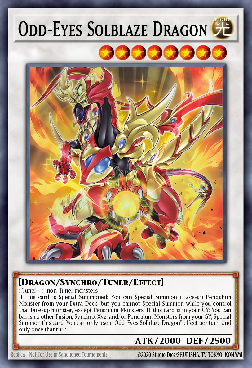 Slika karte: Odd-Eyes Solblaze Dragon