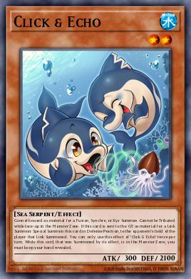 A single card from the set named: Click & Echo