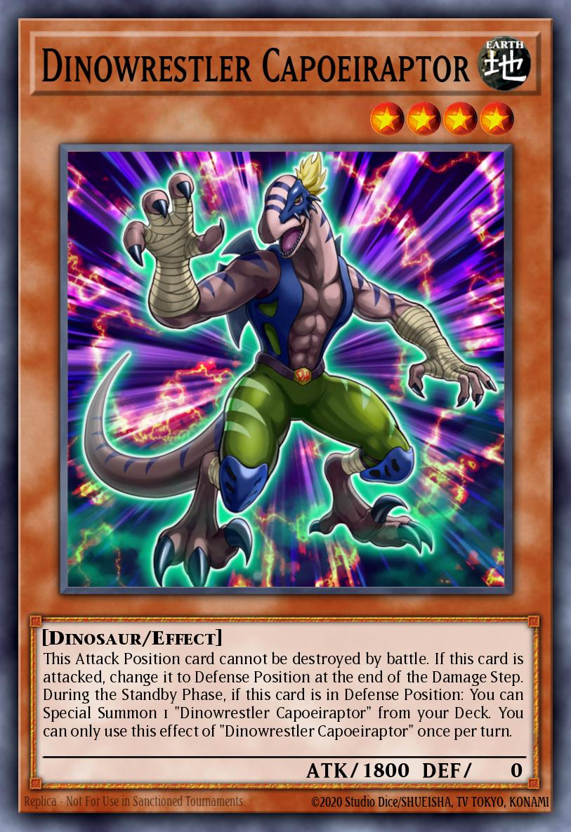Slika karte: Dinowrestler Capoeiraptor
