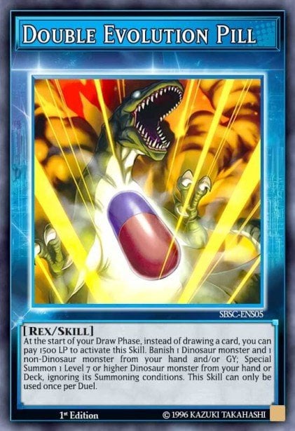 Slika karte: Double Evolution Pill (Skill Card)