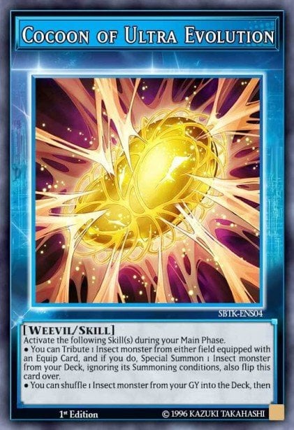 Slika karte: Cocoon of Ultra Evolution (Skill Card)