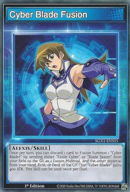 Card image of: Cyber Blade Fusion